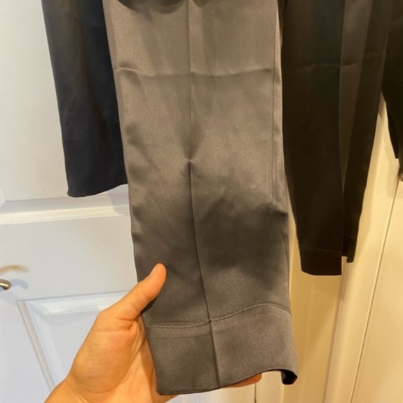 Fleur du Mal Black Crop Suit Pants and Jacket Set - Picture 5 of 9